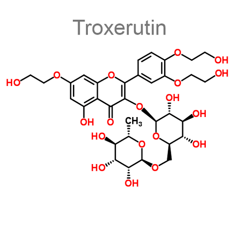 komponens a készítmény Neoveris - troxerutin